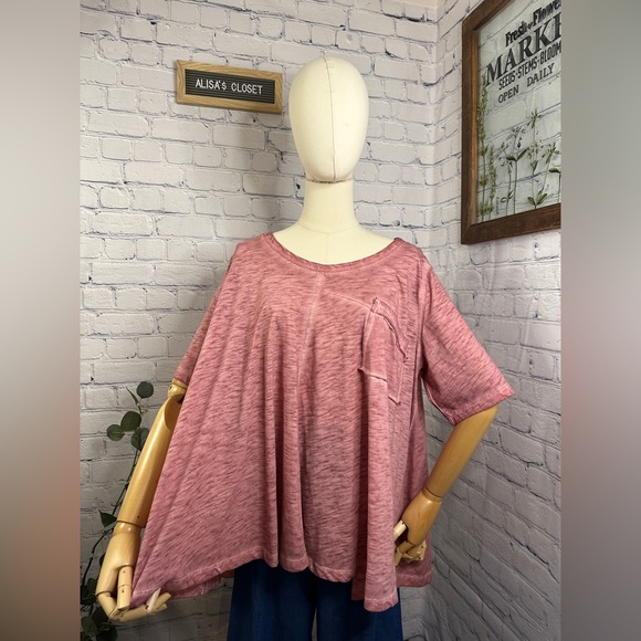 Umgee oversize freepeople Cloud 9 vibe tunic top - Picture 2 of 6